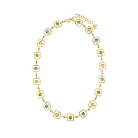 Fragment 16 Inch Adjustable All Around Necklace by Michael Michaud