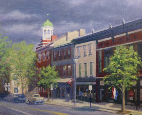 Christ Lutheran Church and Chambersburg Street, Gettysburg