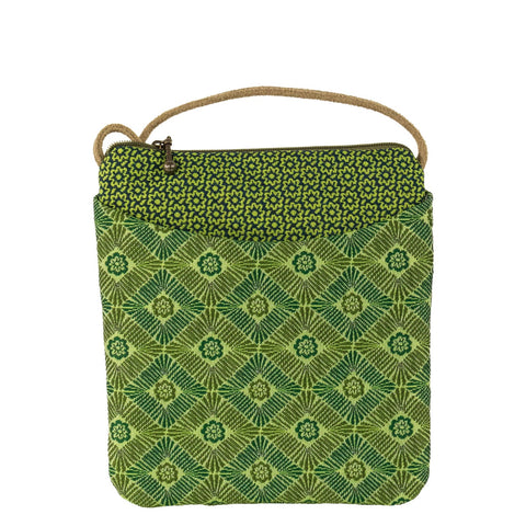 Maruca Cupcake Handbag in Mosaic Green