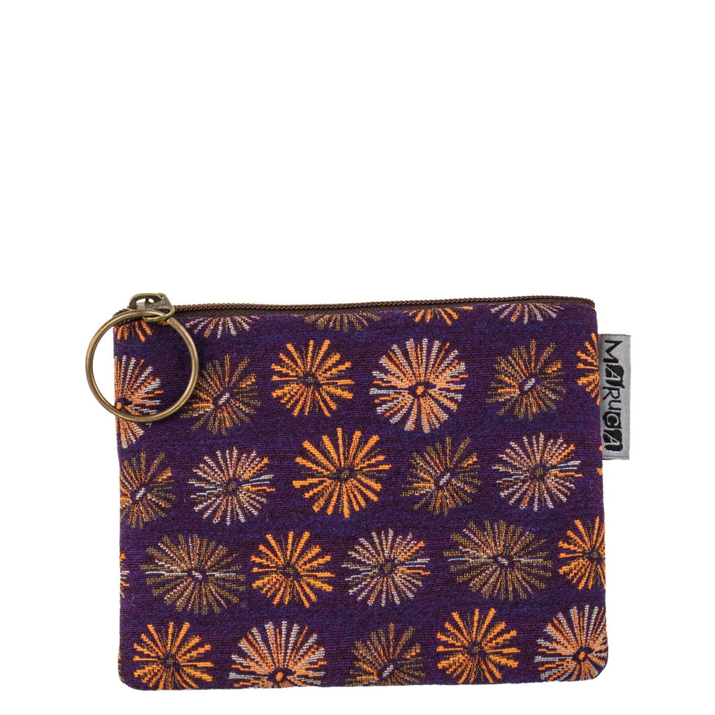 Maruca Coin Purse in Starburst Purple