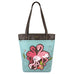 Flamingo Deluxe Everyday Tote in Blue by Chala
