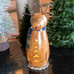 Reindeer Small Tall Lit Gourd