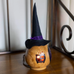 Purple Witch House Lit Gourd
