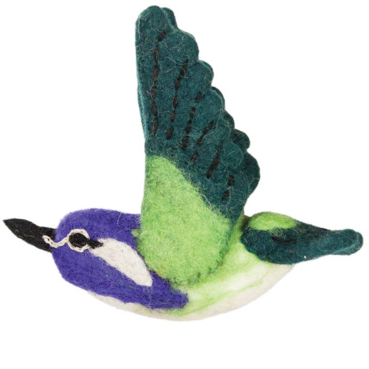 Costas Hummingbird Wool Ornament