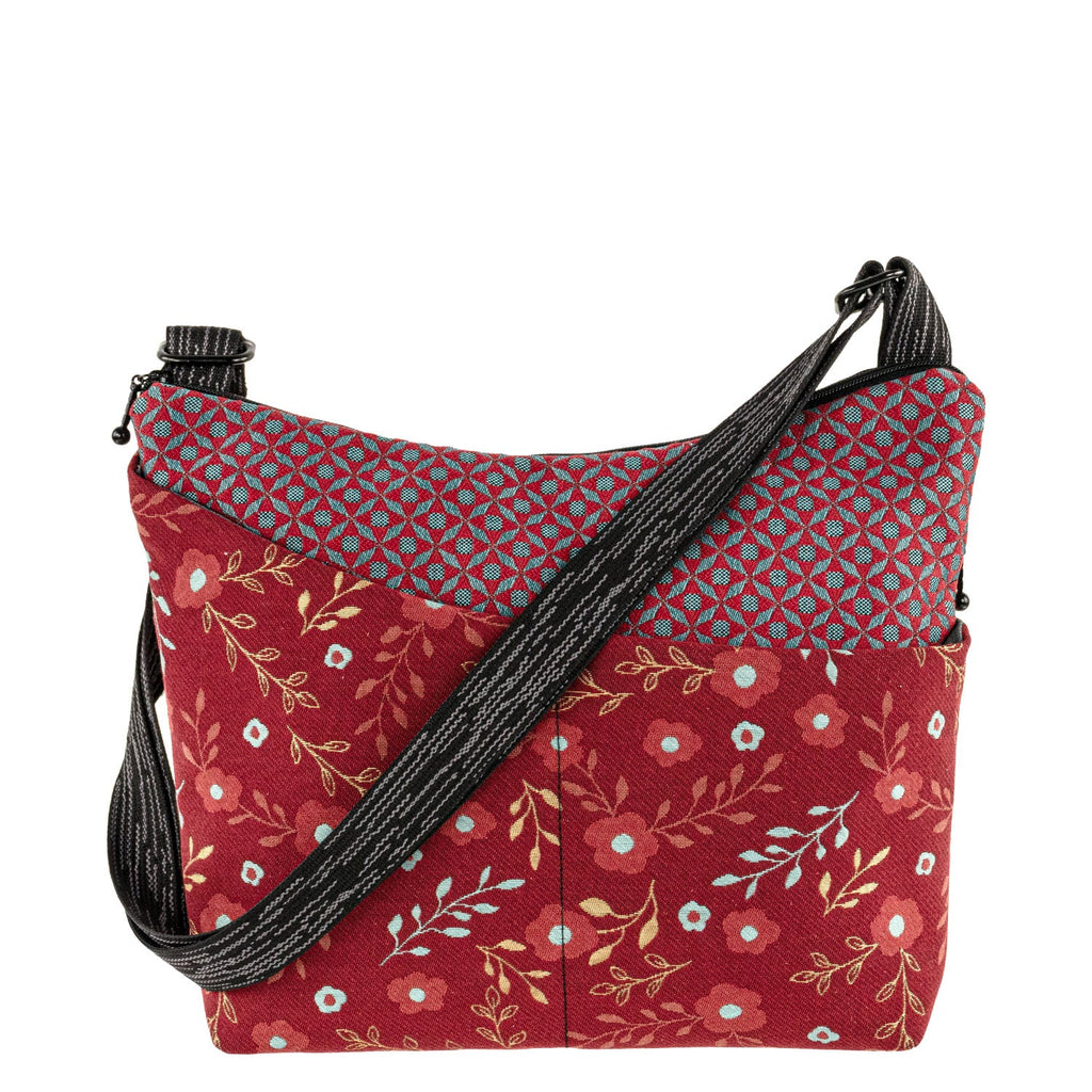 Maruca Cottage Bag in Floral Red