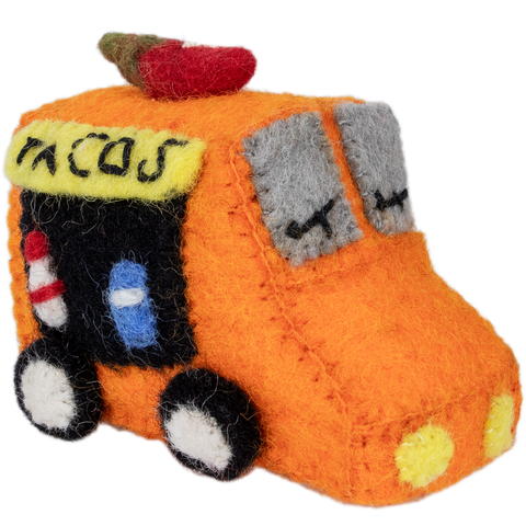 Taco Truck Wool Ornament