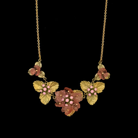 Lantana 16 inch Adjustable Necklace by Michael Michaud