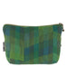 Maruca Cosmetic Bag in Chevron Green