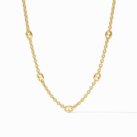 Laguna Delicate Station Necklace in Gold by Julie Vos