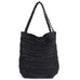 Studio Leather Tote in Black
