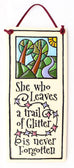 Glitter Small Tall Ceramic Tile
