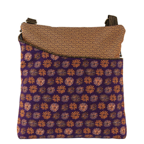 Maruca Cafe Sling Handbag in Starburst Purple