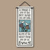 A Friend Is Wall Art Large Tall Ceramic Tile