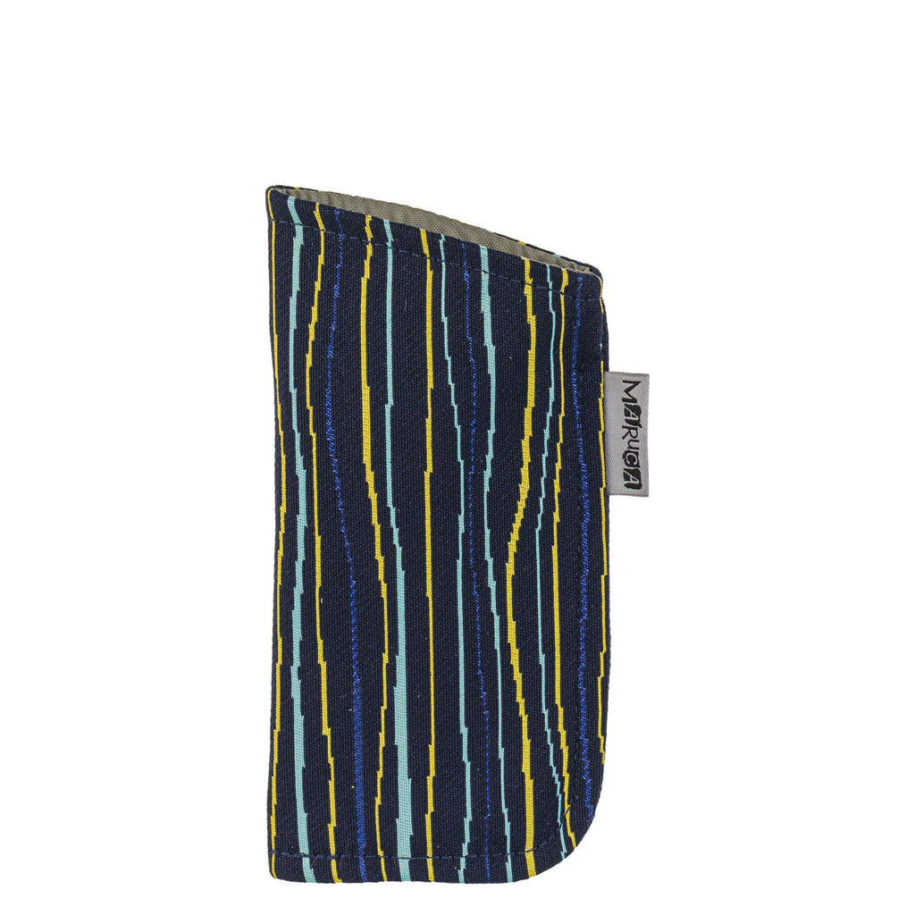 Maruca Eye Glass Case in Birch Navy
