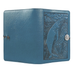 Large Leather Journal - Whale in Sky Blue