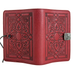 Large Leather Journal - Florentine in Red