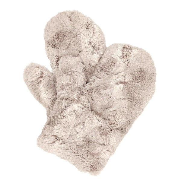 Cafe Au Lait Luxury Faux Fur Mittens