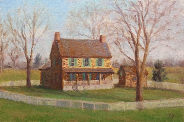 Rose Farm, Gettysburg, Early Spring by Simonne Roy