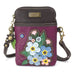 Forget Me Not Cellphone Crossbody in Purple by Chala