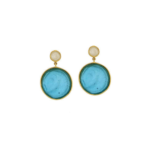 Bubble Drops Post Earrings by Michael Michaud