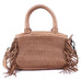 Grace Leather Crossbody in Ballet Slipper