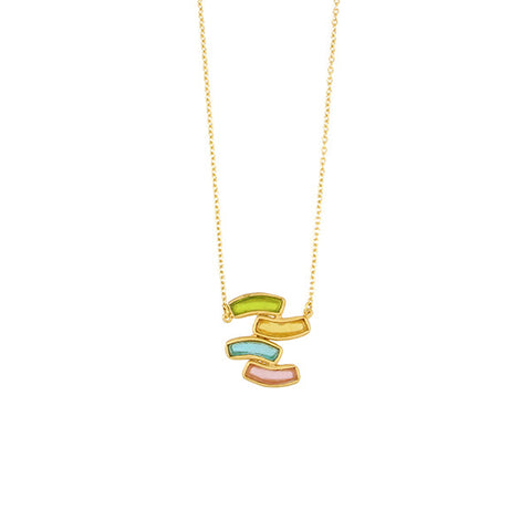 Arc 16 Inch Adjustable Pendant Necklace by Michael Michaud