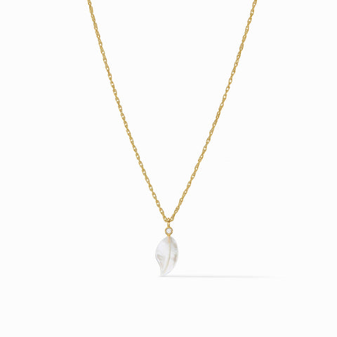 Willow Delicate Necklace in Mother of Pearl by Julie Vos