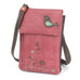 Bird Criss Cellphone RFID Crossbody in Berry