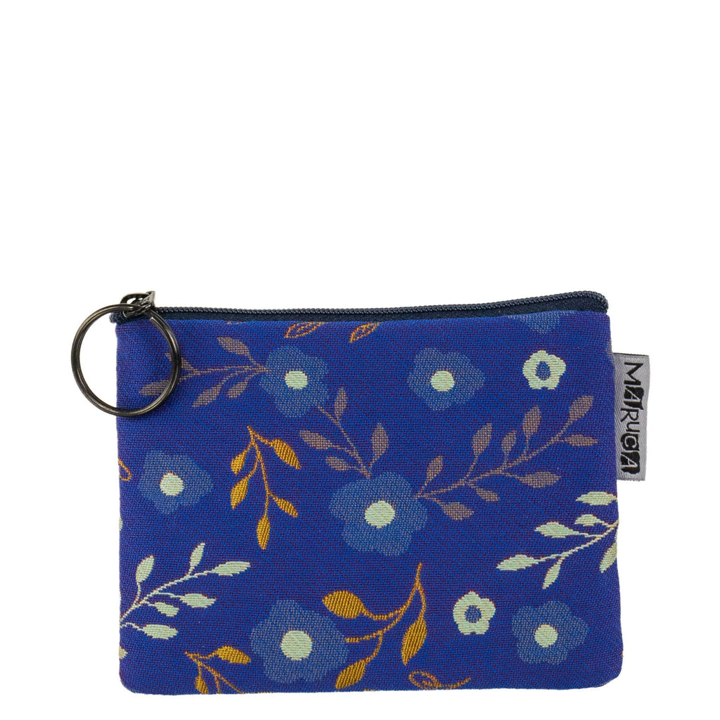 Maruca Coin Purse in Flora Cobalt