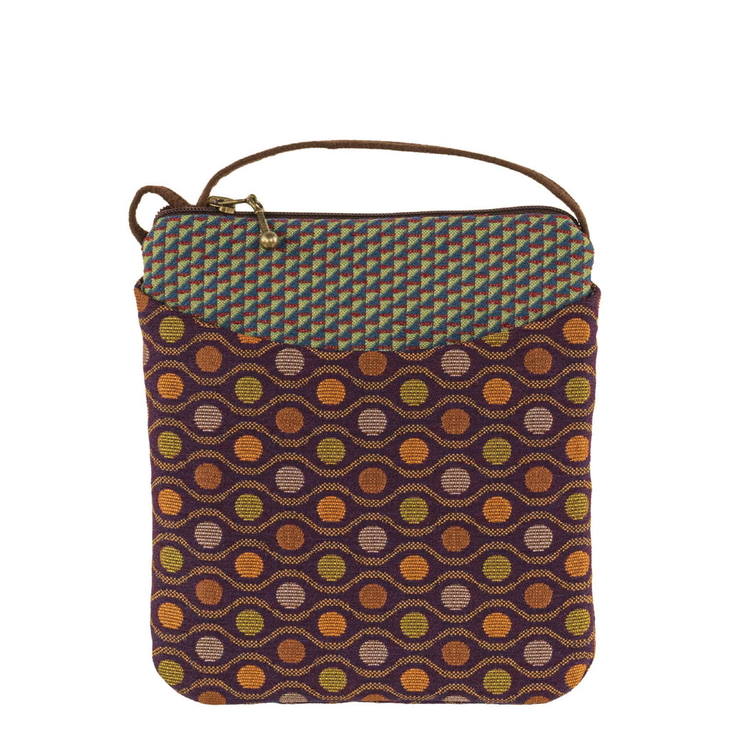 Maruca Cupcake Handbag in Peacock Wine