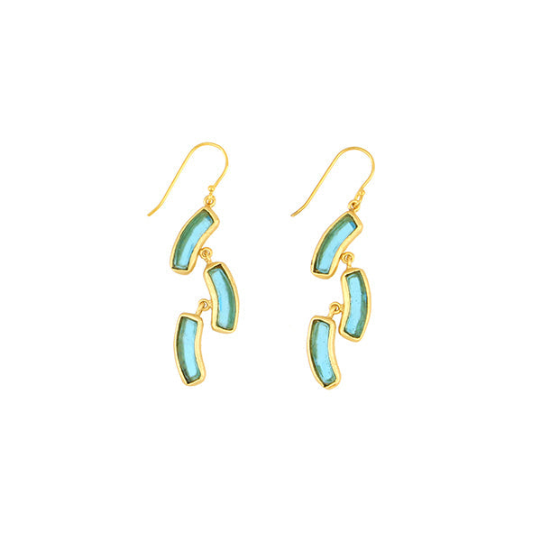 Arc Wire Earrings by Michael Michaud