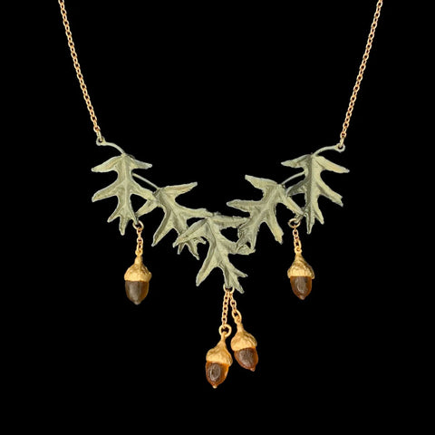 Pin Oak 16 Inch Adjustable Necklace by Michael Michaud