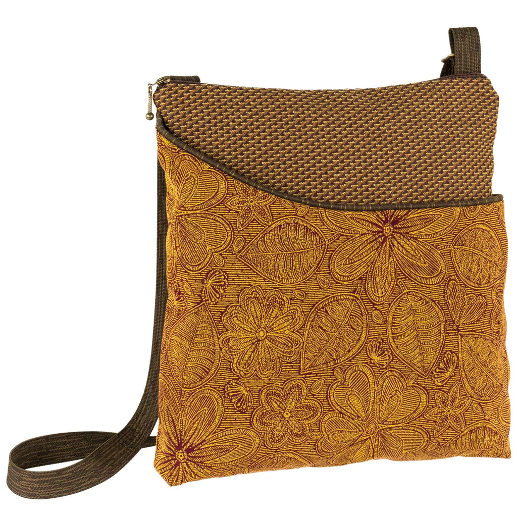 Maruca Cafe Sling Handbag in Mehndi Gold
