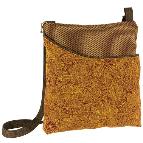 Maruca Cafe Sling Handbag in Mehndi Gold
