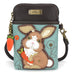 Bunny Cellphone Crossbody in Blue by Chala