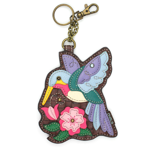 Hummingbird A Coin Purse and Key Chain by Chala