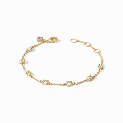Jolie Delicate Bracelet in Cubic Zirconia by Julie Vos