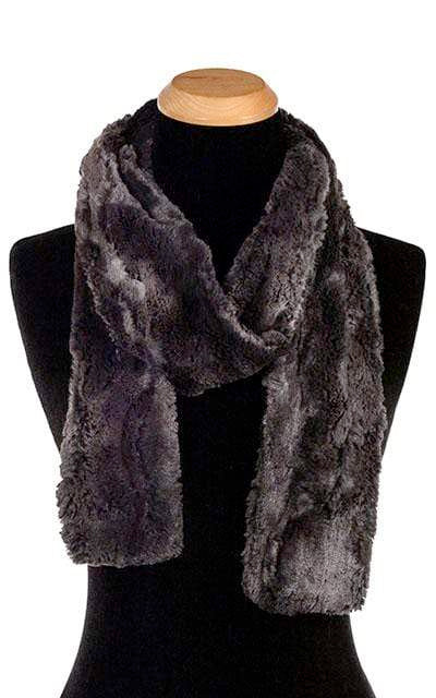 Espresso Bean Luxury Faux Fur Scarf