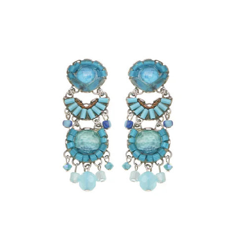Sky Blue Bayou Casual Blue Earrings by Ayala Bar