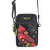 Cardinal Cellphone Crossbody in Black by Chala