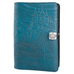 Small Leather Journal - Camelot in Sky Blue