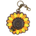 Sunflower Coin Purse and Key Chain by Chala