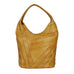 Kiki Leather Shoulder Bag in Camel