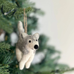Husky Dog Wool Ornament