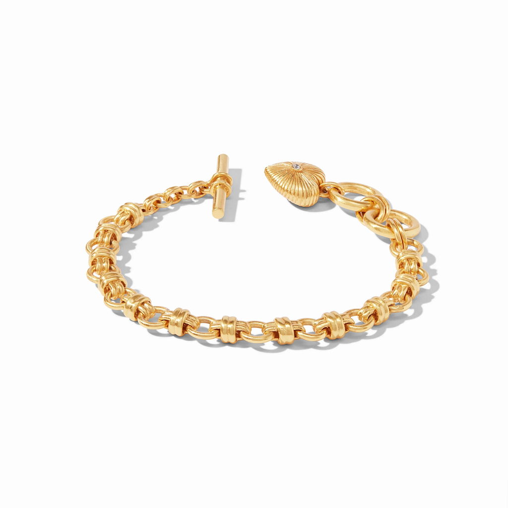 Esme Heart Cubic Zirconia Bracelet by Julie Vos