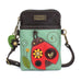Ladybug Cellphone Crossbody in Teal by Chala