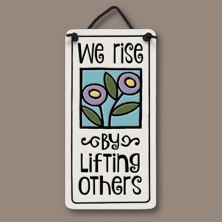 Lifting Others Wall Art Charmer Ceramic Tile