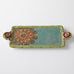 Natasha Button handle tray Ceramic Wall Art by Laurie Pollpeter