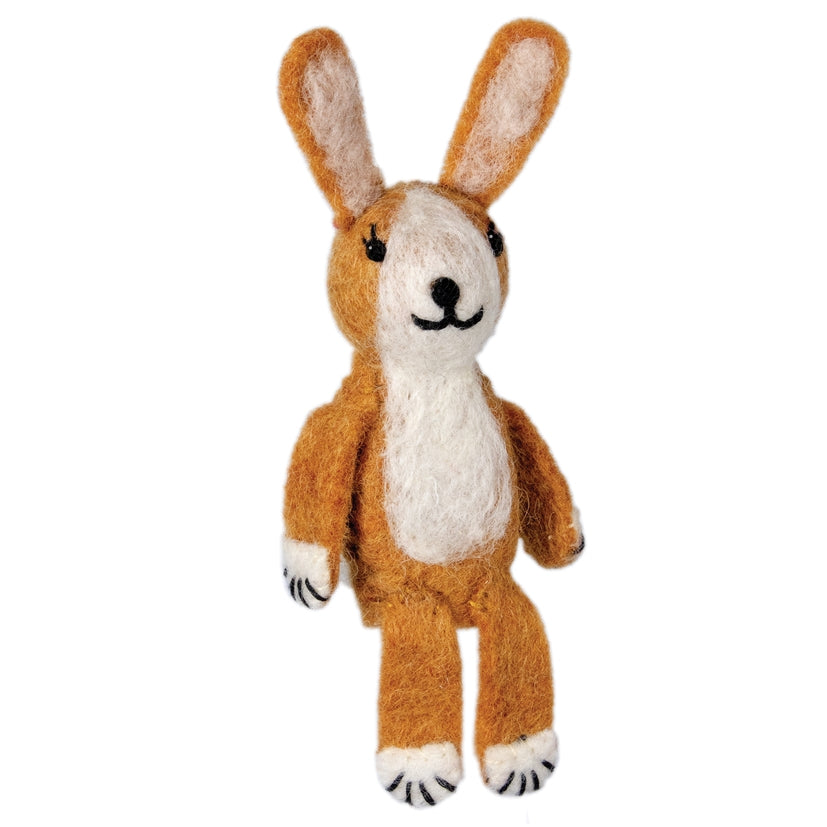 Daisy Rabbit Wool Ornament