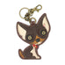 Chihuahua Key Chain in Dark Brown by Chala